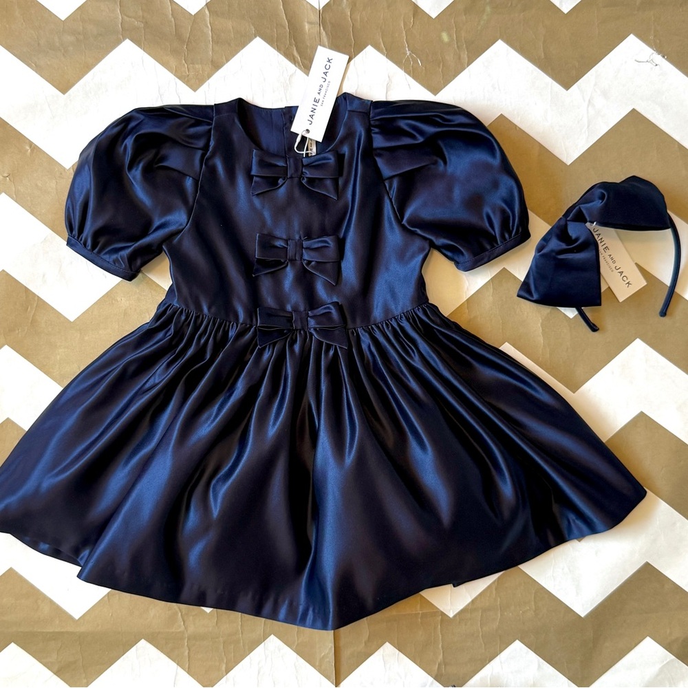 Janie and Jack dress and headband